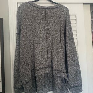 Grey Sweatshirt top